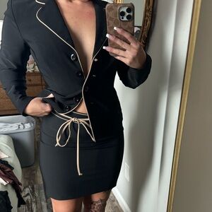 Vintage blazer and skirt set